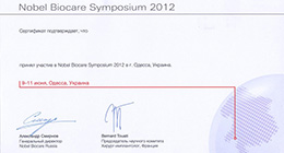 Nobel Biocare Symposium 2012